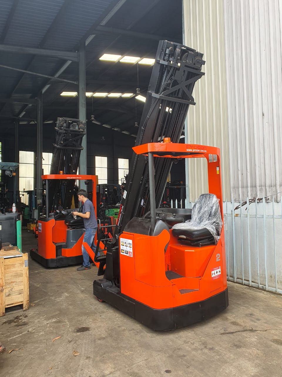 electric reach truck Malaysia Penang