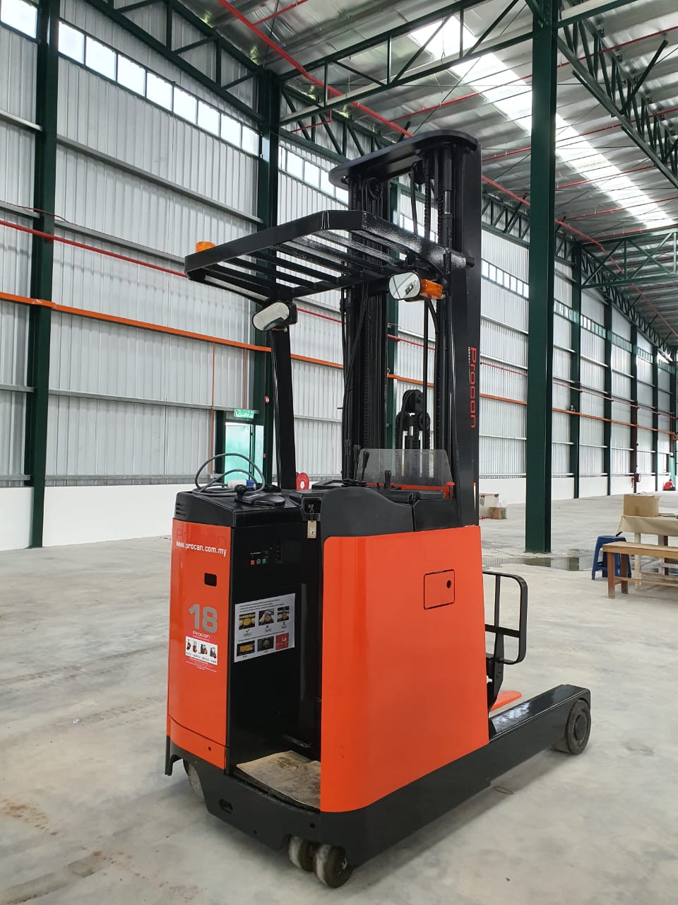 electric reach truck selangor